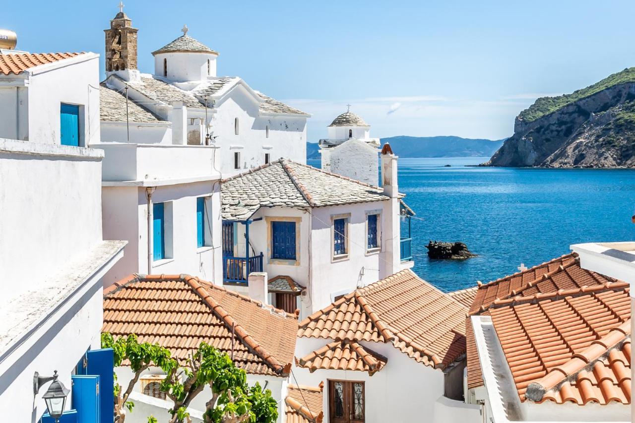 Villa Thimisi Città di Skopelos Esterno foto
